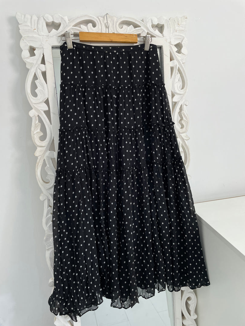 Polka Dot Prairie Skirt-Waist 28