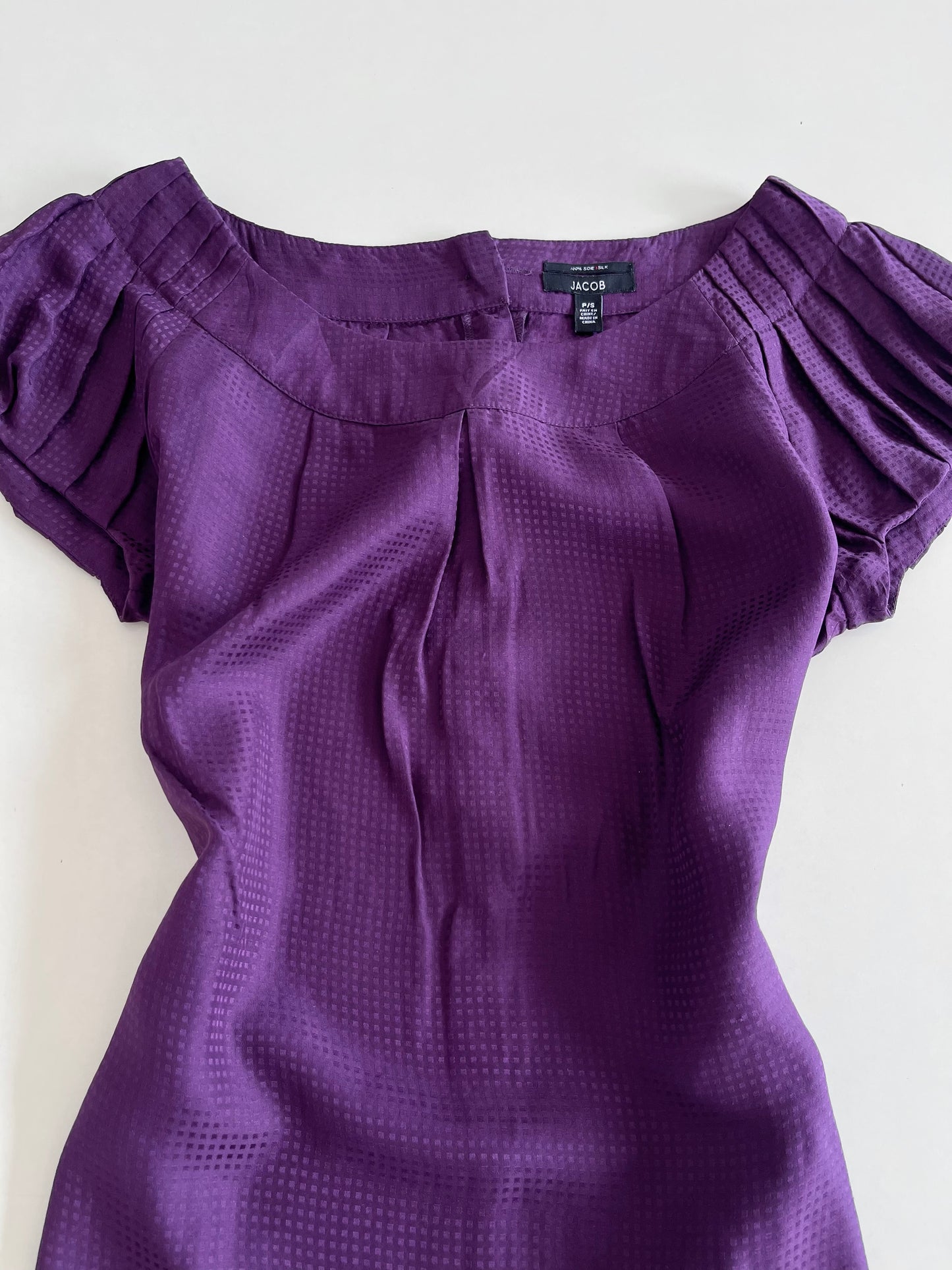 Jacob 100% Silk Top-Bust 36