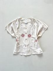 Sheer Vintage Top-Bust 44