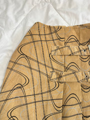 Rafthi Vintage Corduroy Skirt-Waist 28