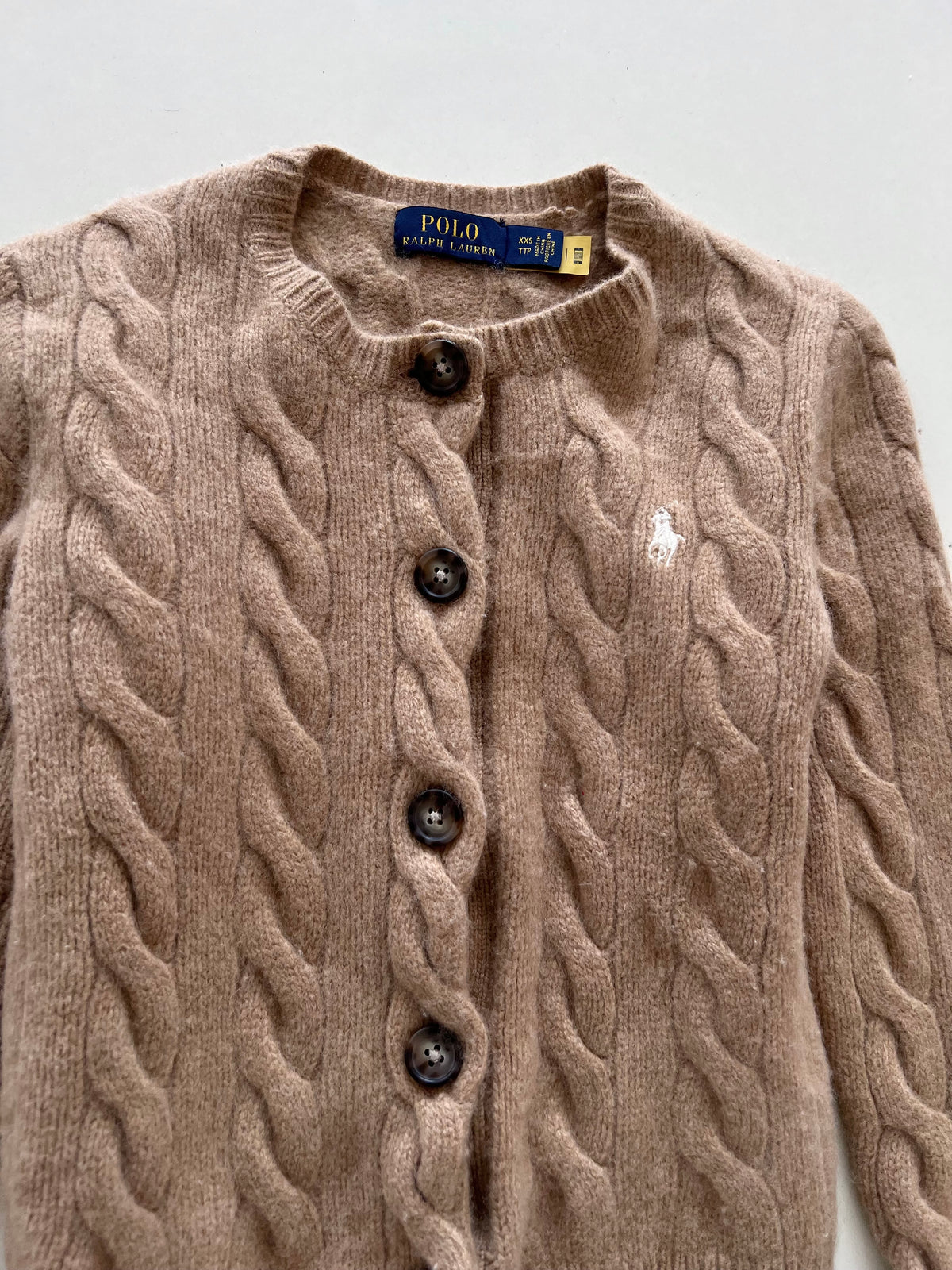 Ralph Lauren 90% Wool Vintage Cardigan-Bust 28