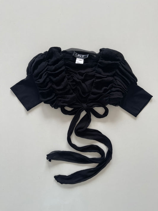 List Boutique Vintage Silk Top-Freesize