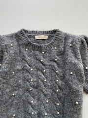 Korean Pearl Sweater Vest-Bust 38