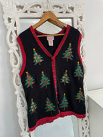 Load image into Gallery viewer, Christmas Sweater Vest-Bust 46

