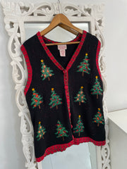 Christmas Sweater Vest-Bust 46