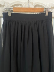 Solid Black Skirt-Waist 30 to 34