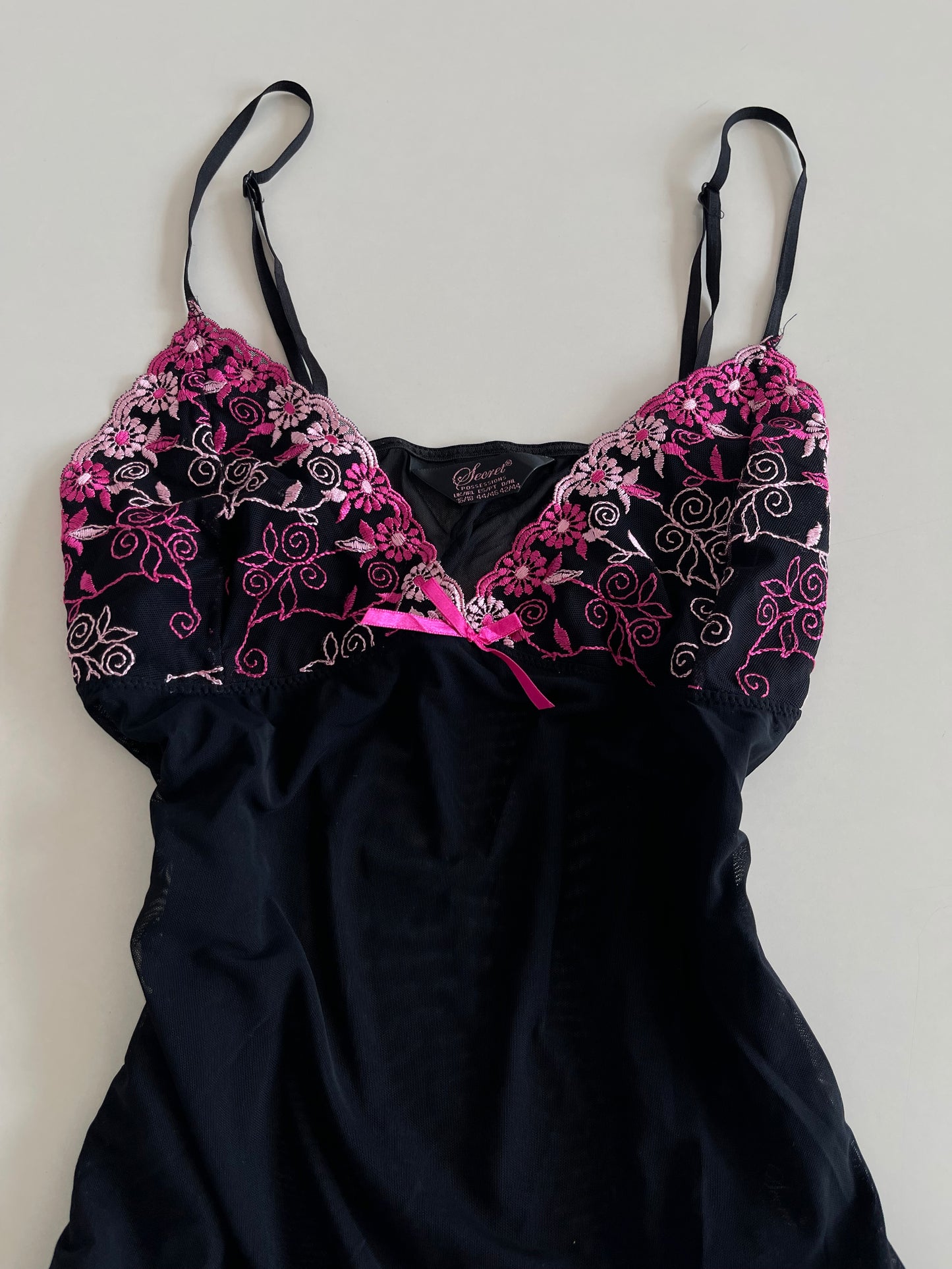 Secret Posessions Sheer Top-Bust 36 to 38