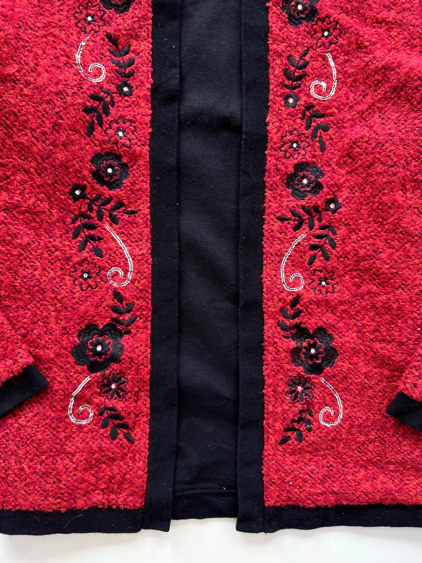 Cathy Daniels Embroidered Sweater-Bust 48