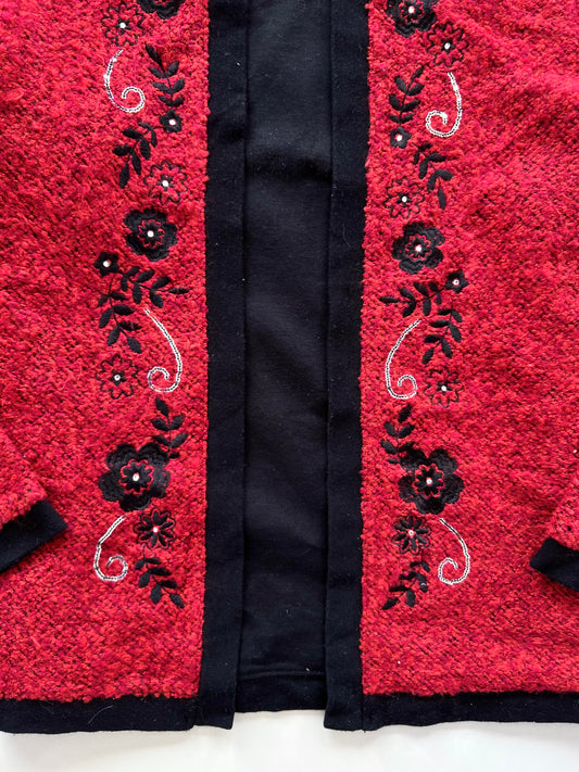 Cathy Daniels Embroidered Sweater-Bust 48