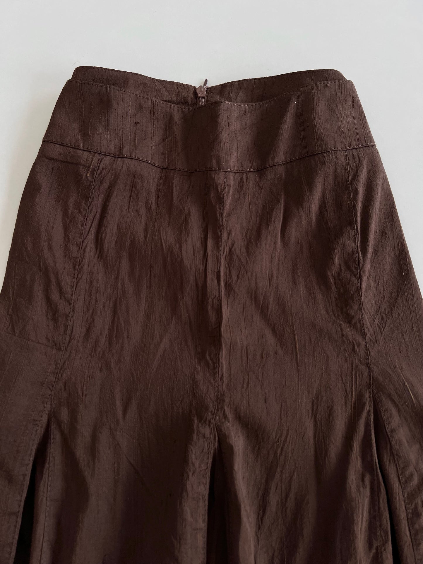 Vintage Brown Skirt-Waist 32