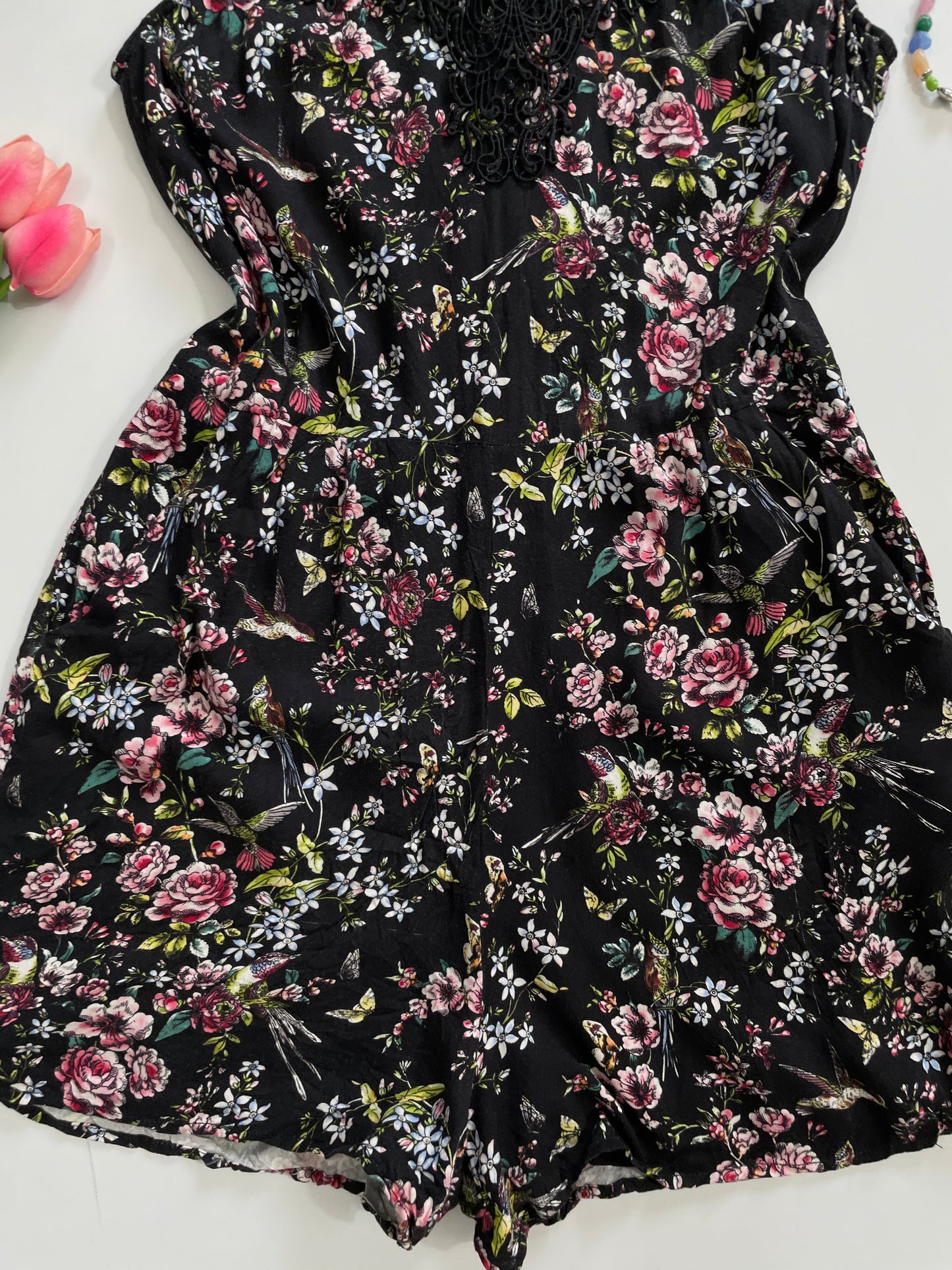 Evona Rosè Romper-Bust 32