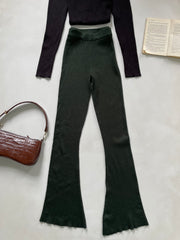 Warm Knitted Pants-Waist 26 to 28