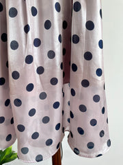Organza Polka Dot Skirt-Waist 30