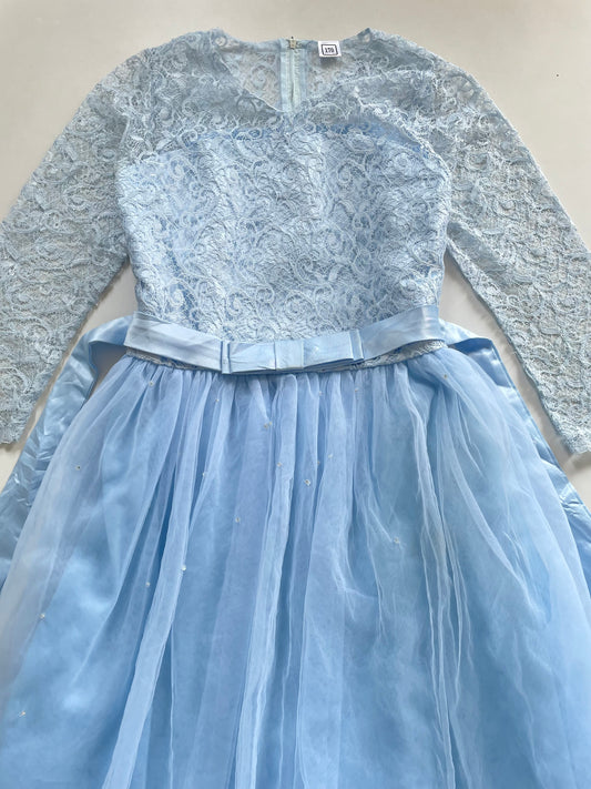 Powder Blue Dress-Bust 32