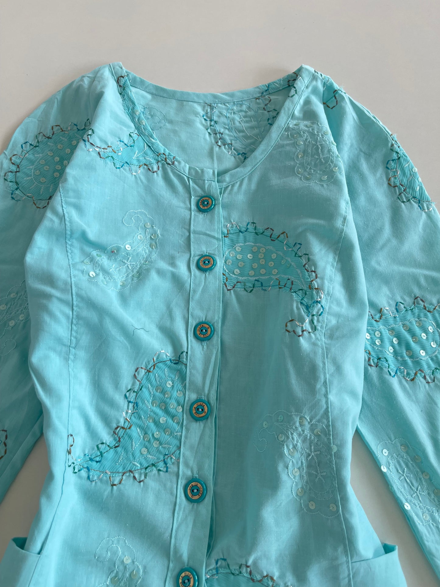 Embroidered Top-Bust 44