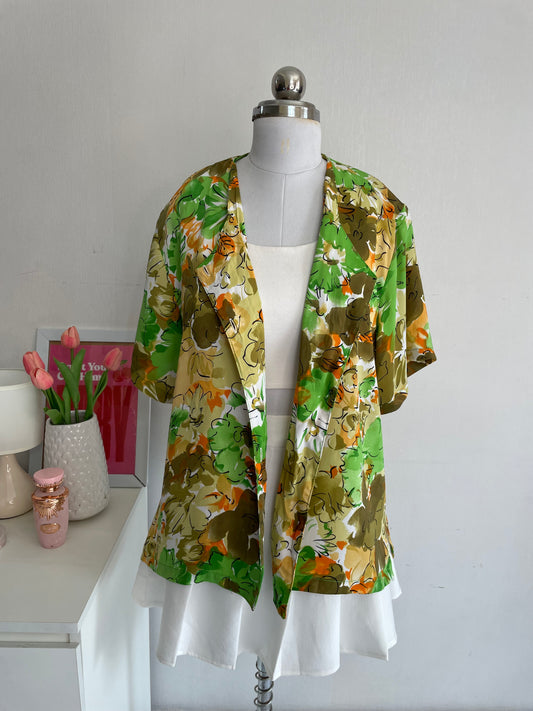 FLORAL PRINTED SHIRT - BUST 42