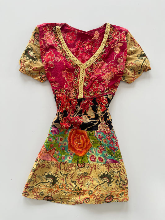 Cotton Embroidered Top-Bust 38