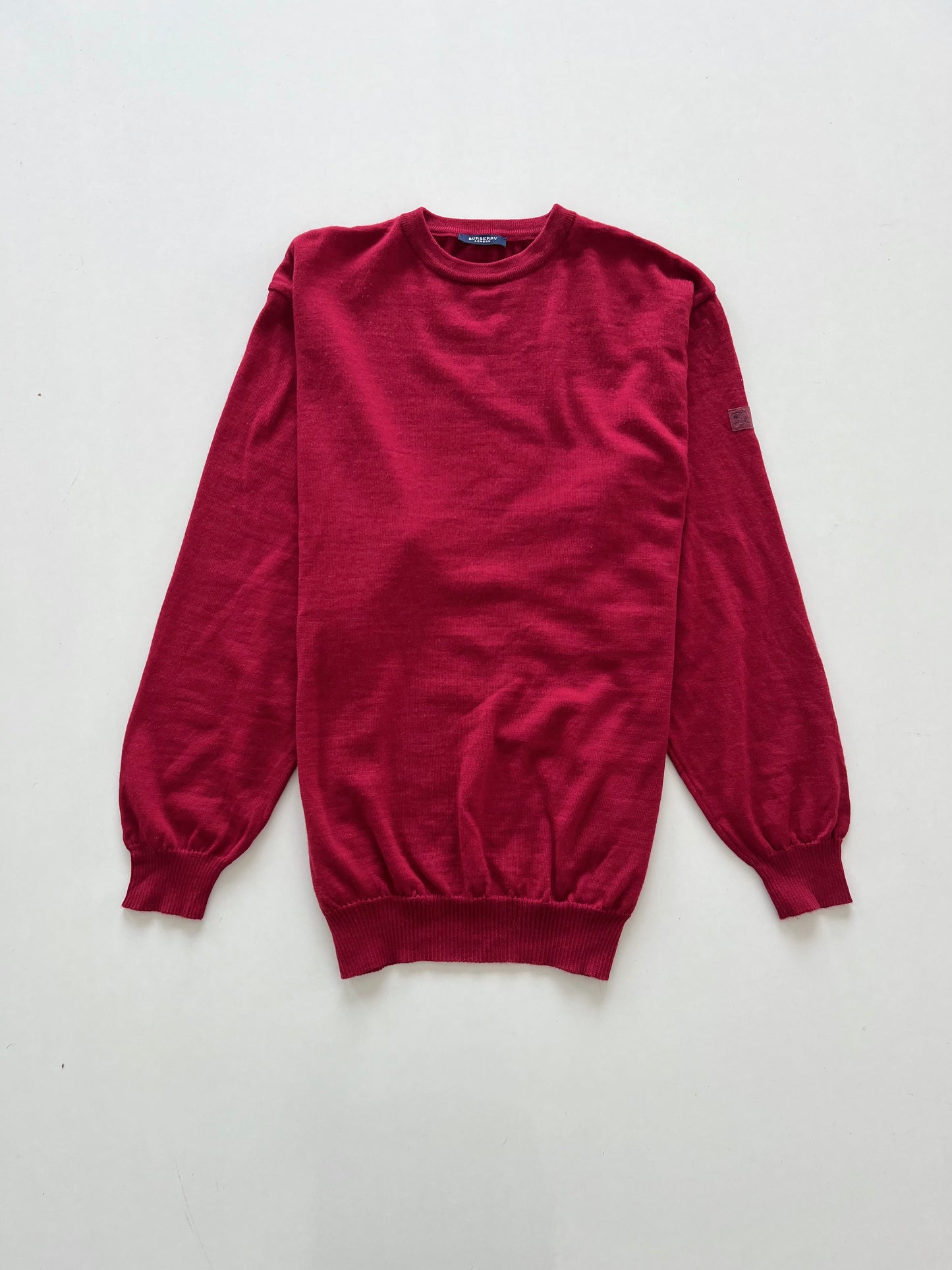 Burberry Vintage Pure Wool Sweater-Bust 48