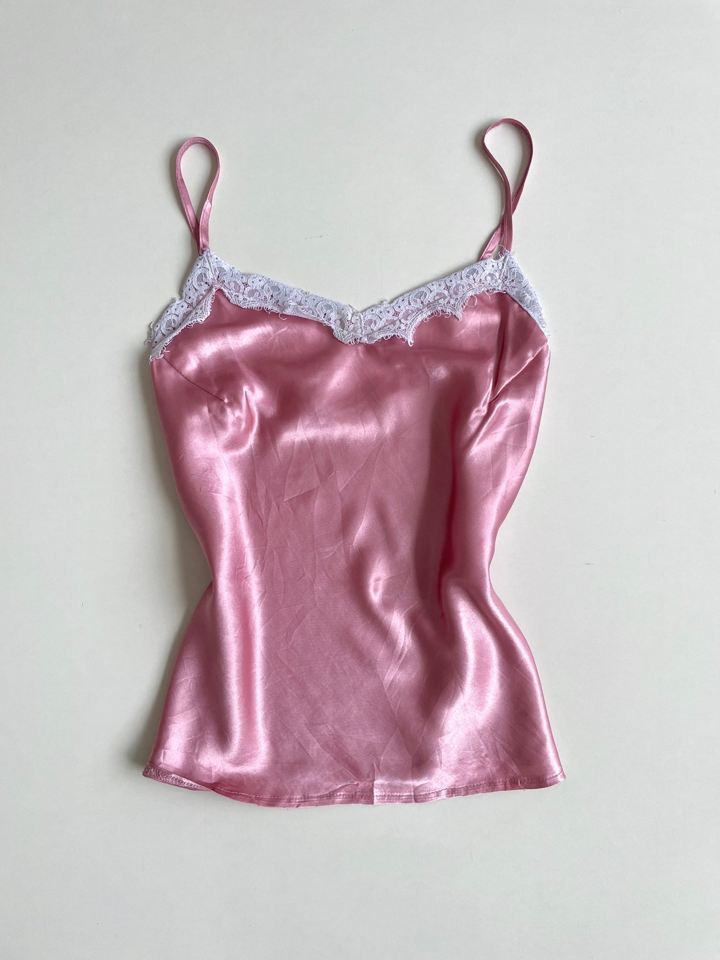 Lacy Satin Vintage Top-Bust 38