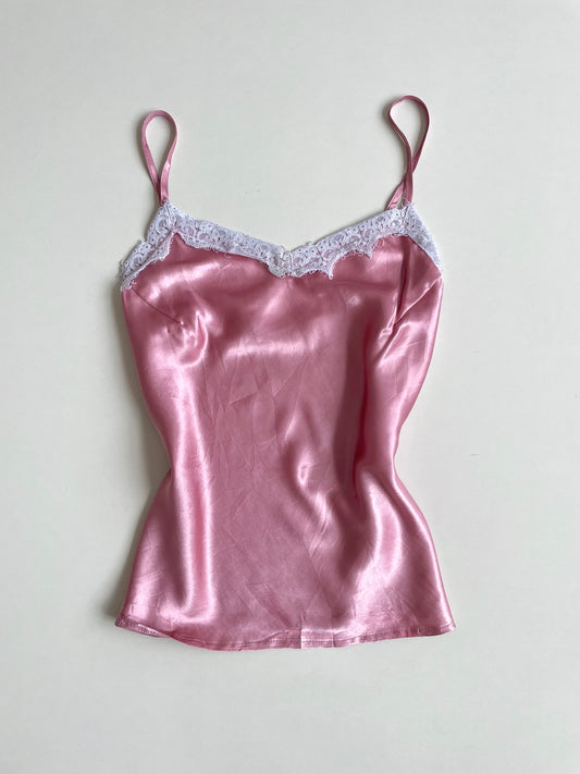 Lacy Satin Vintage Top-Bust 38