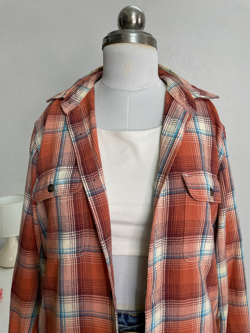 Plaid Shirt - Bust 38