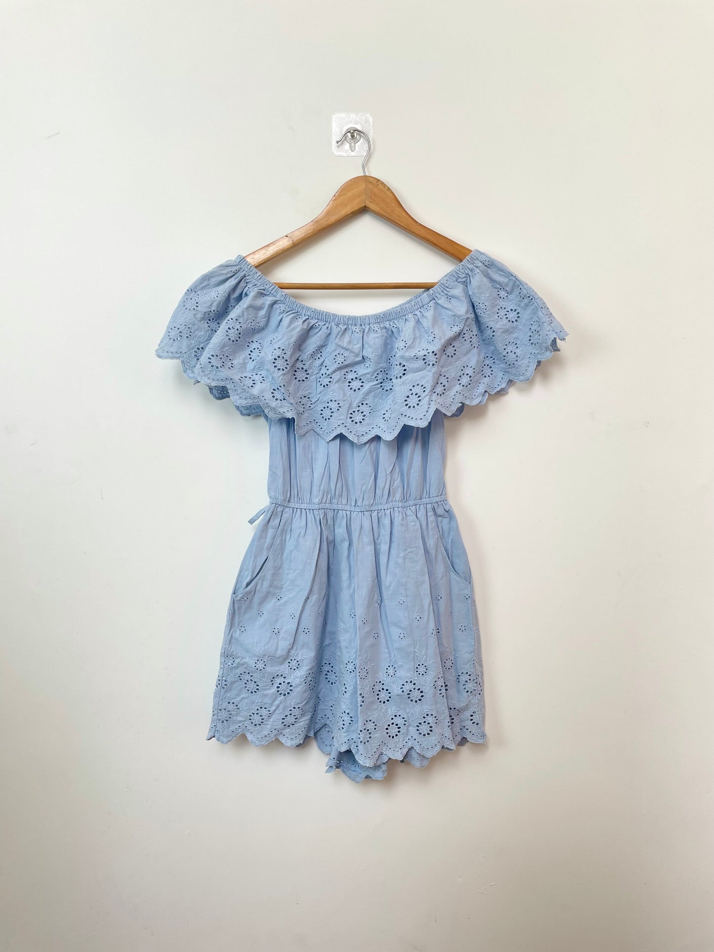 Onetheland Cotton Eyelet Romper-Bust 32 to 34