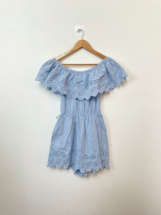 Onetheland Cotton Eyelet Romper-Bust 32 to 34