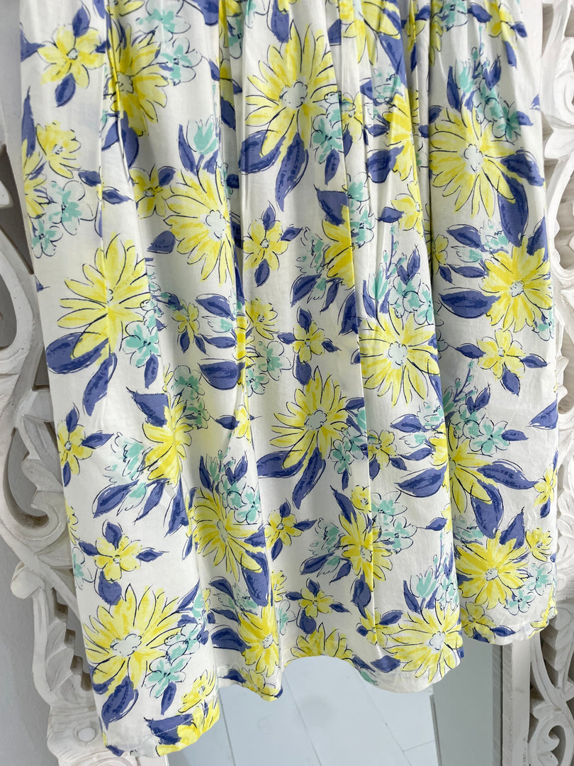 Lemon Flowers Skirt-Waist 26 to 32