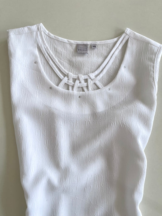 Sophie Bovert Sheer Vintage Top-Bust 40