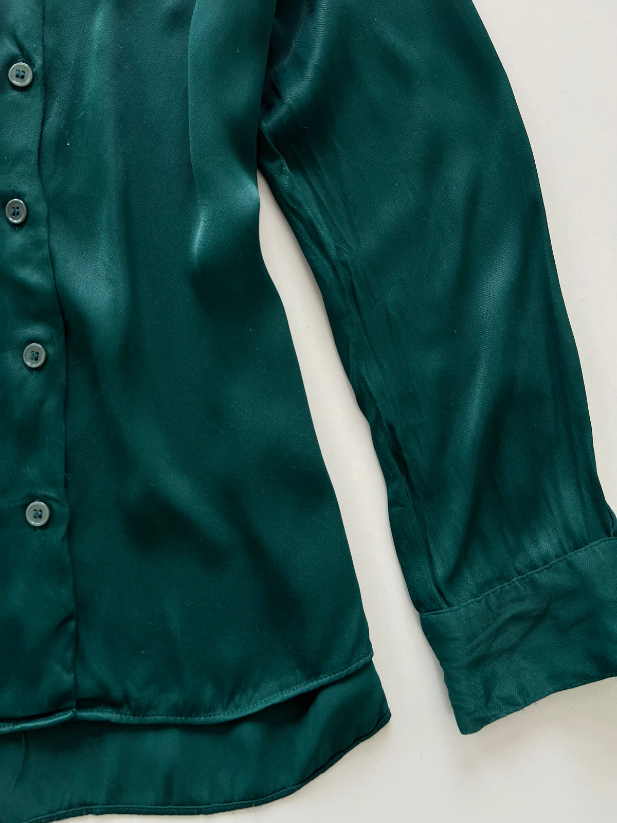 Zara Satin Shirt-Bust 40