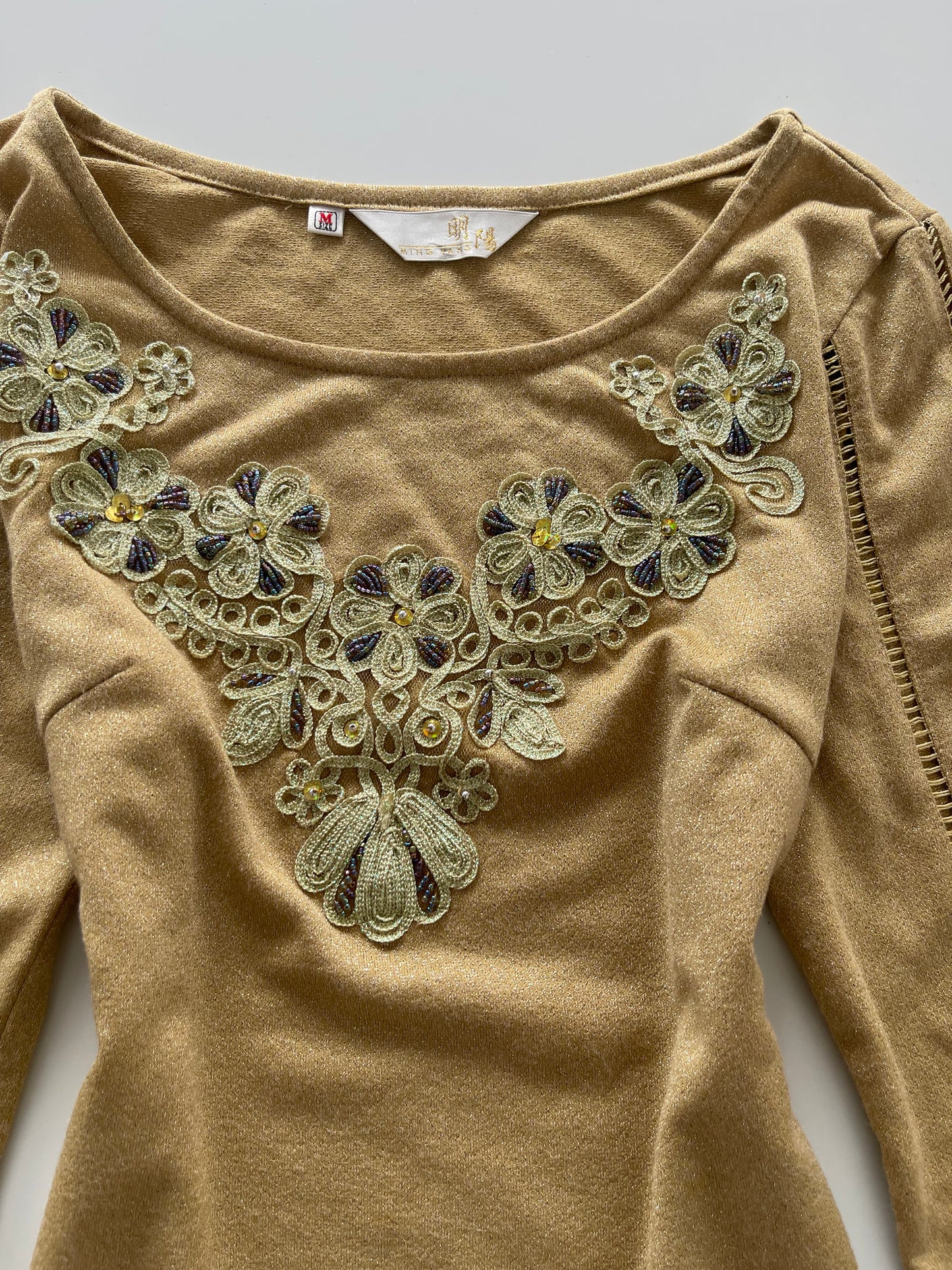 Ming Yang Embroidered Top-Bust 36 to 38