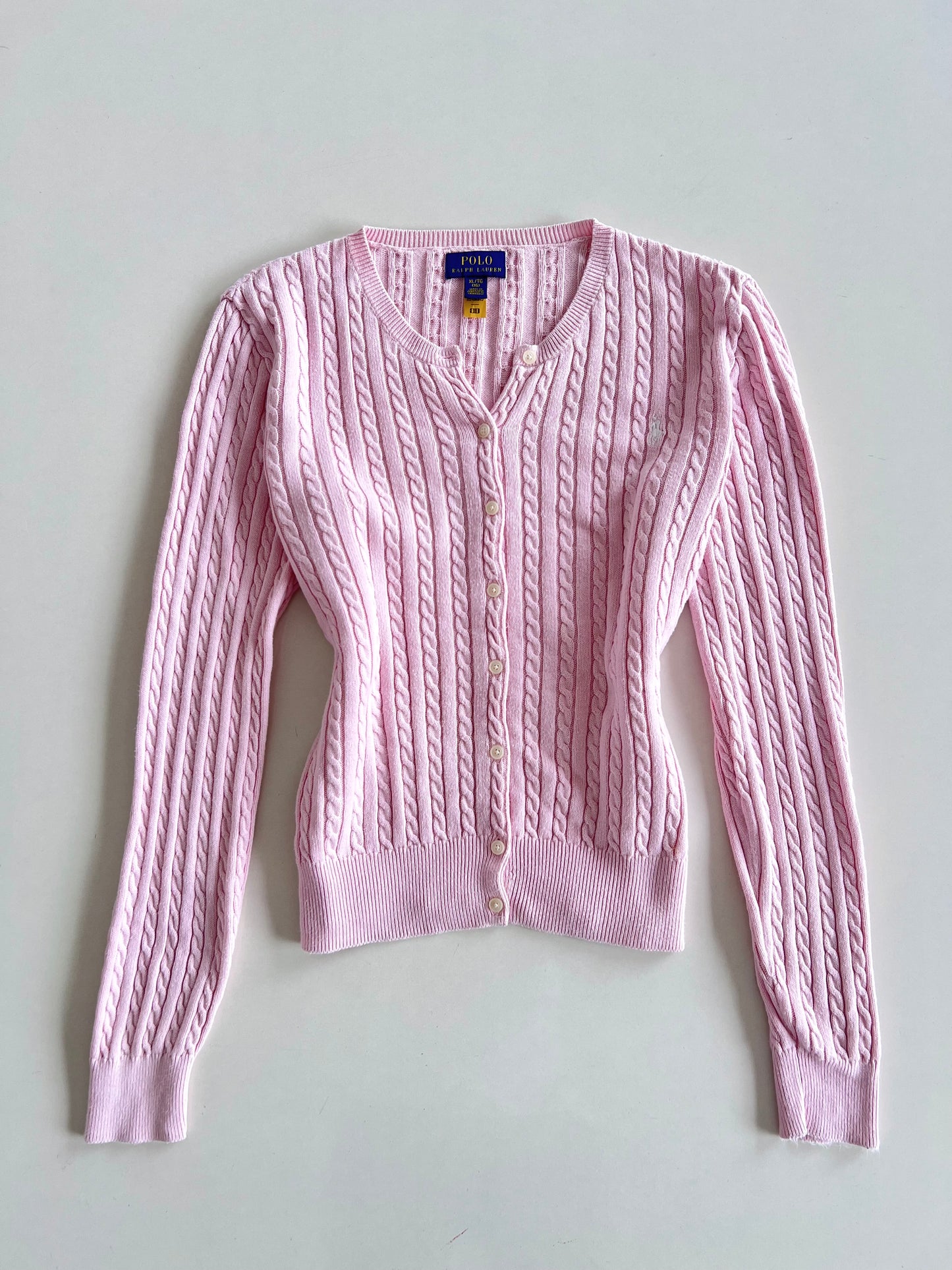 Ralph Lauren 100%Cotton Vintage Cardigan-Bust 42