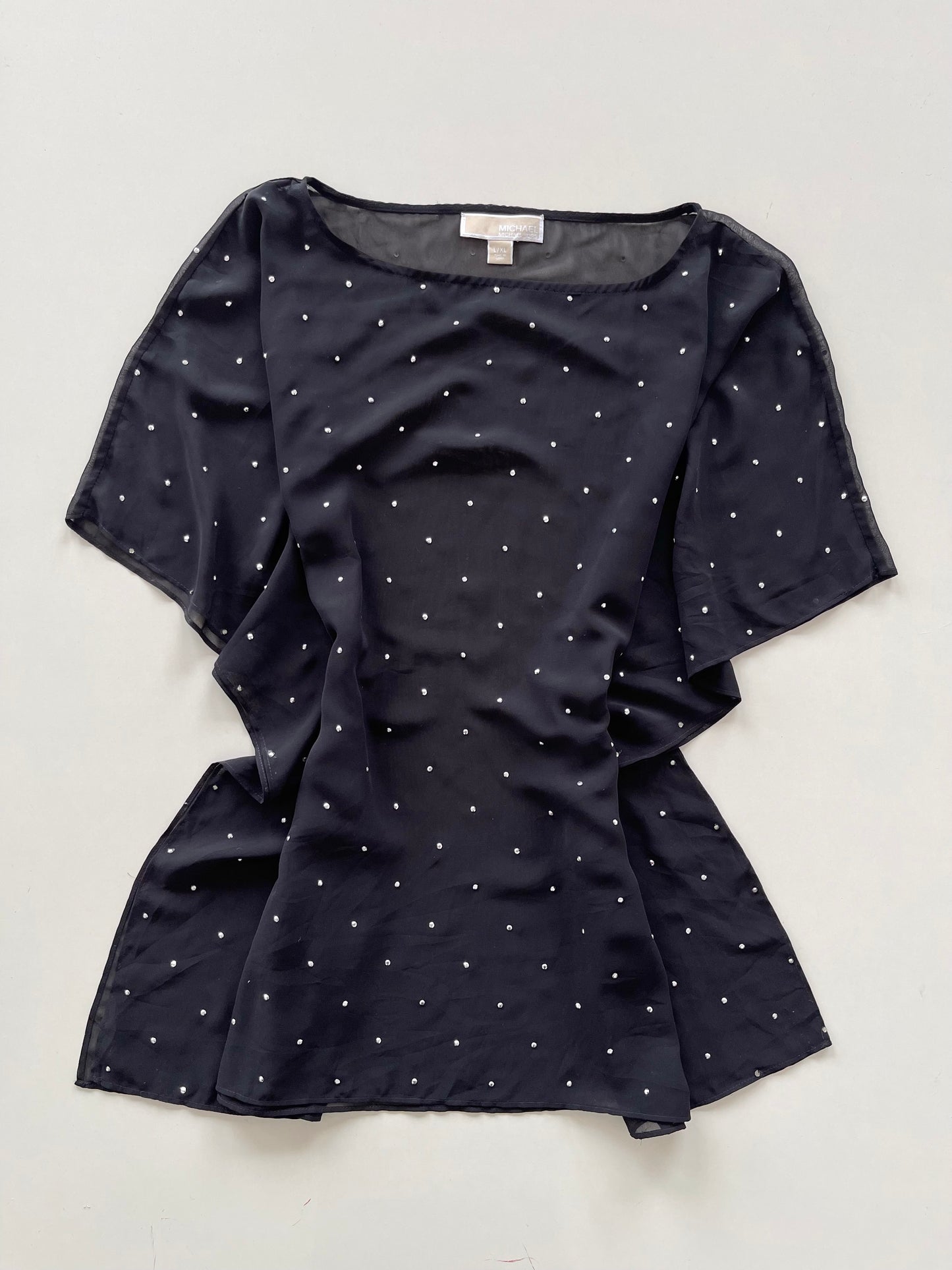 Michael Kors Poncho Sheer Top-Bust 48