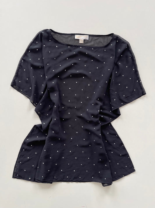 Michael Kors Poncho Sheer Top-Bust 48