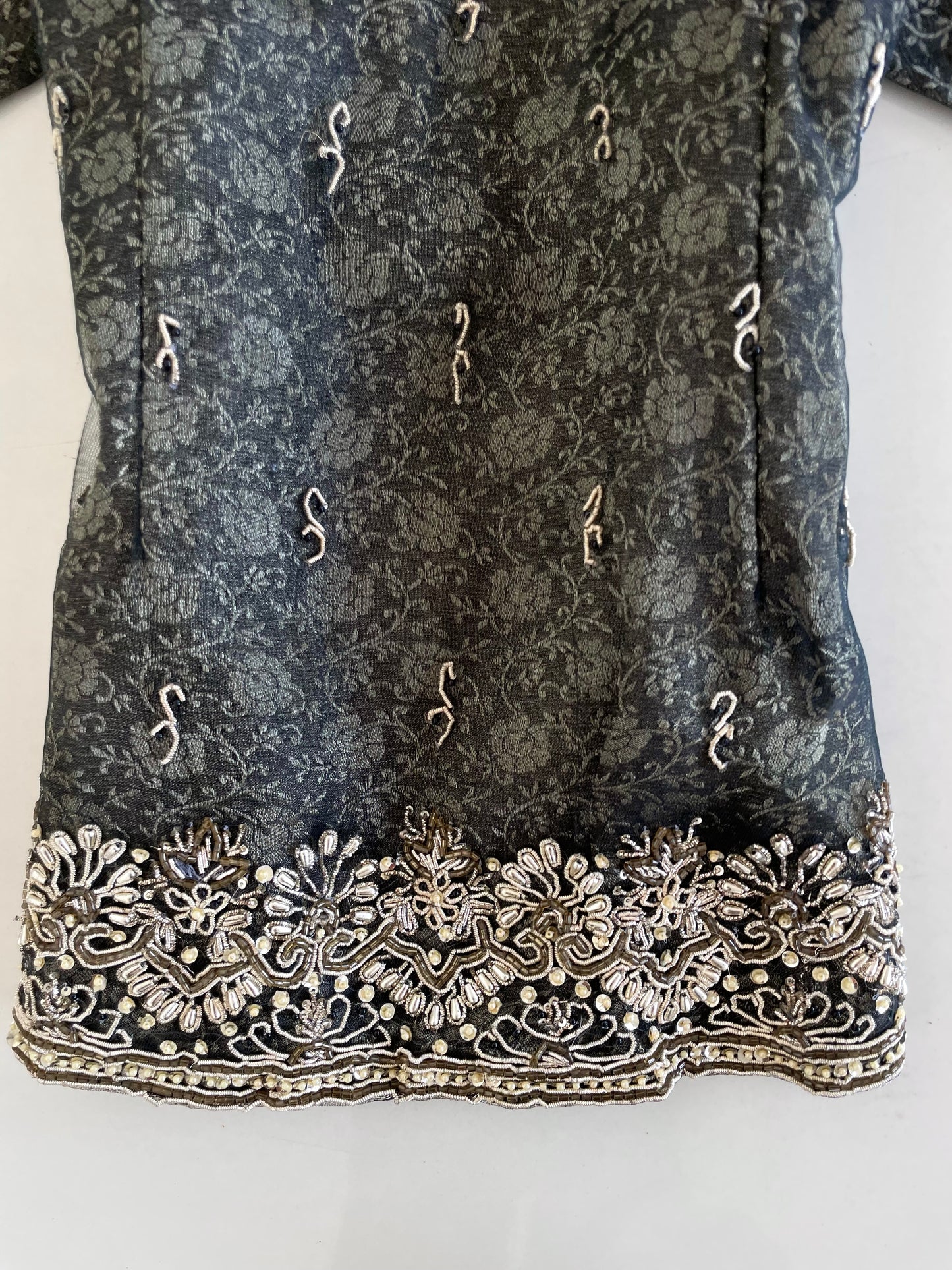 Embroidered Desi Top-Bust 36