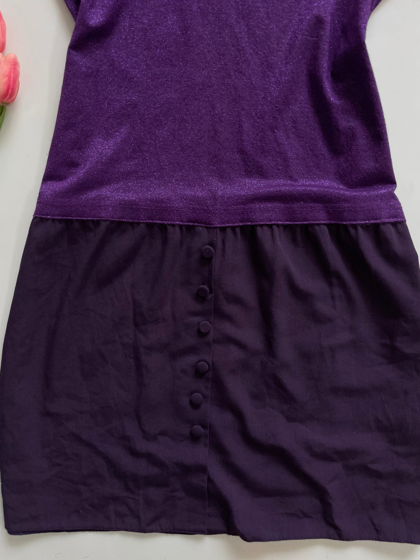 LINDEX PURPLE DRESS - BUST 36 TO 38