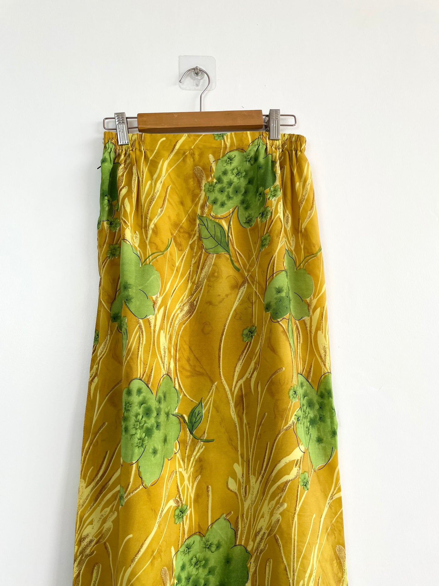 Mustard Long Skirt-Waist 26