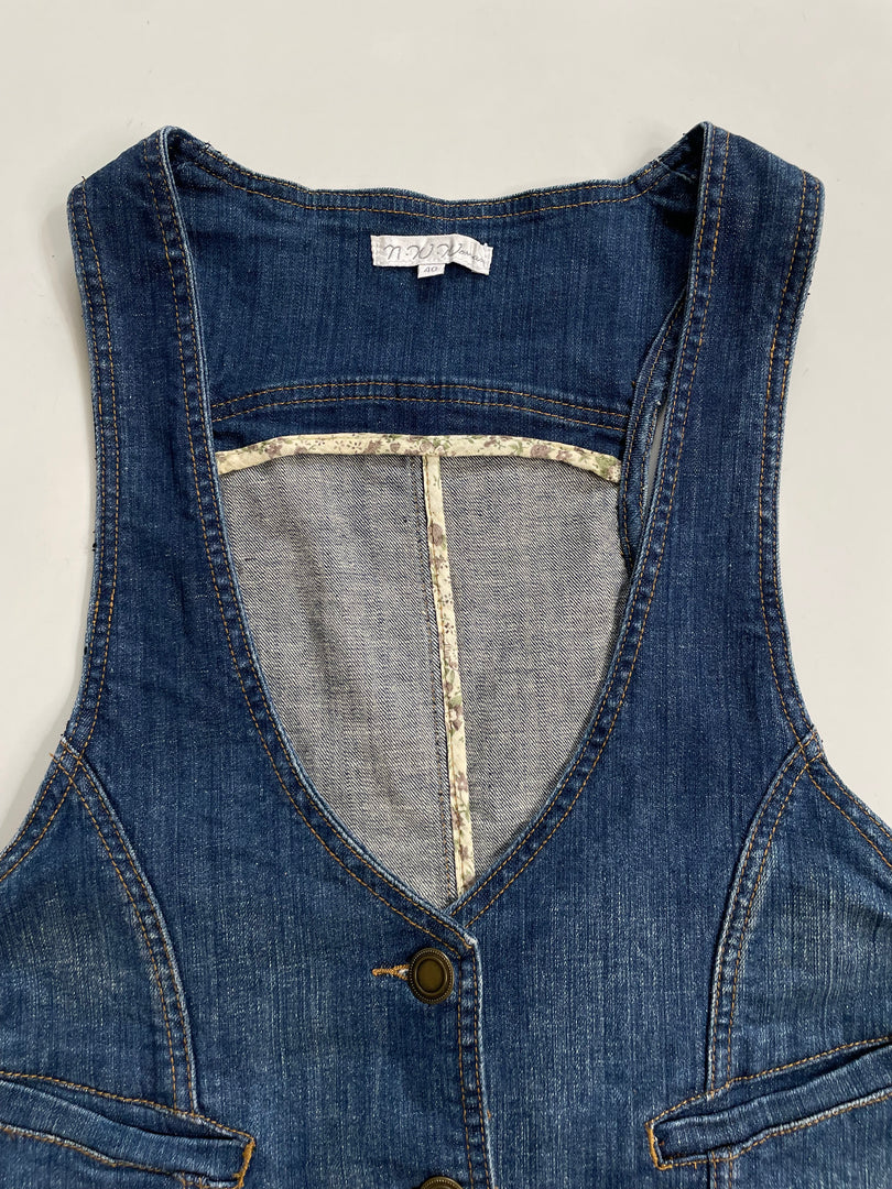 Jeans Denim Waistcoat-Bust 32