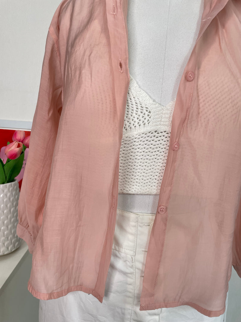 Sheer Shirt-Chest 38