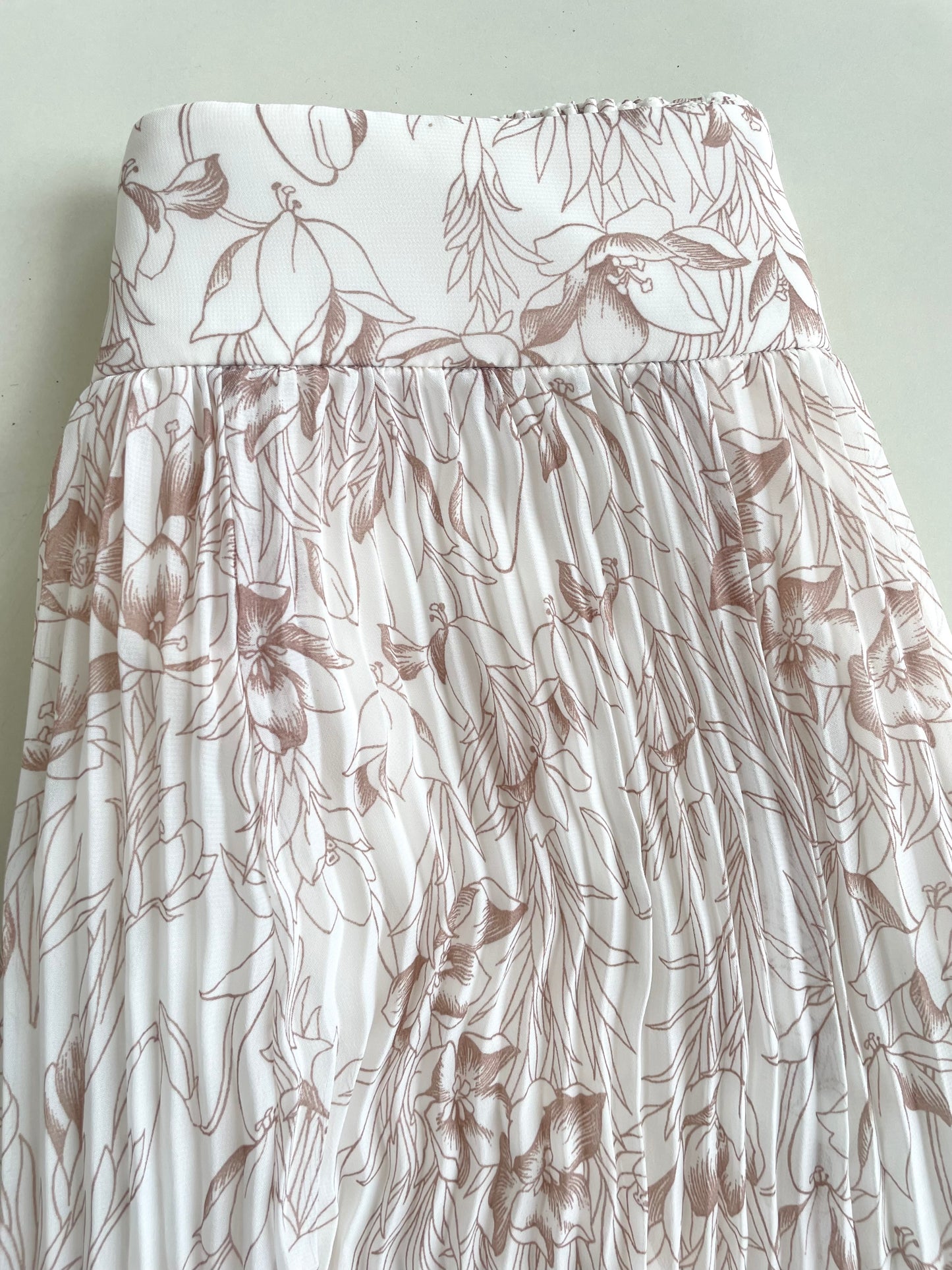 Pleated Pastel Skirt-Waist 26