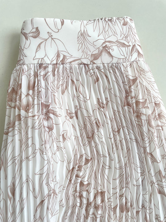 Pleated Pastel Skirt-Waist 26