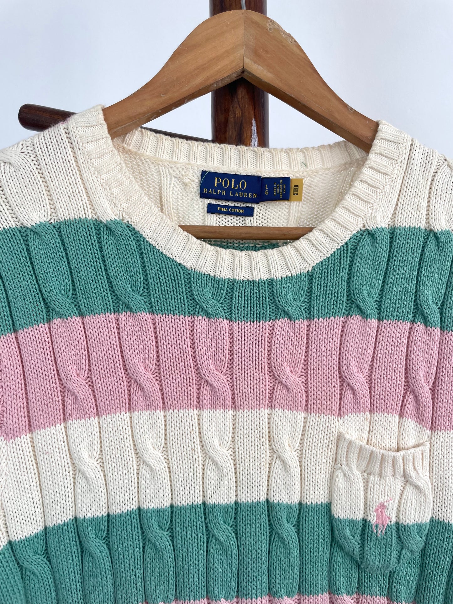 Ralph Lauren 100% Cotton Vintage Top-Chest 36