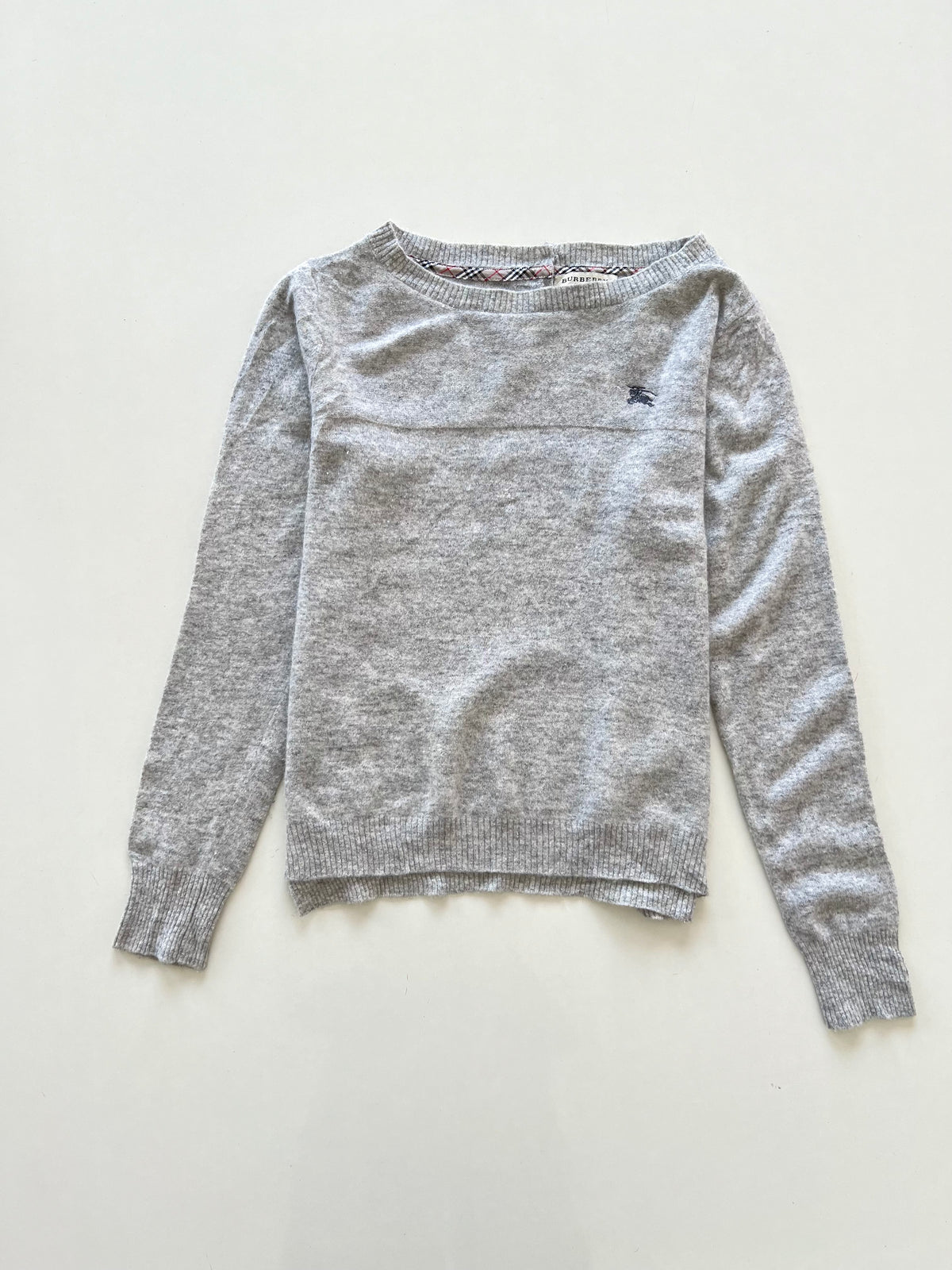 Burberry 100% Wool Vintage Sweater-Bust 38