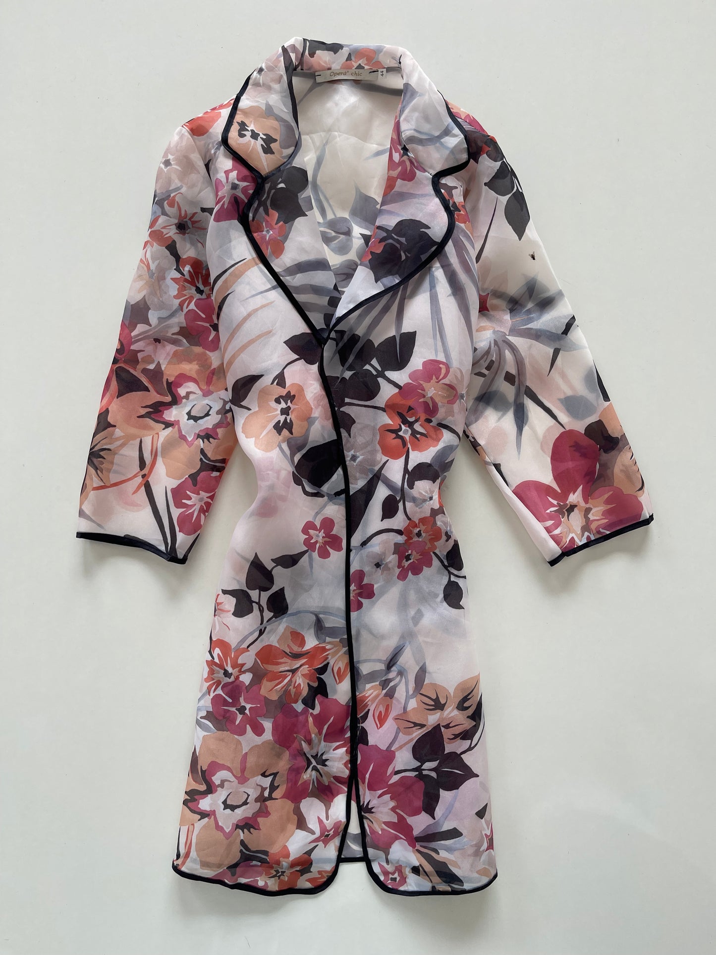 Opera Organza Sheer Shrug-Bust 42