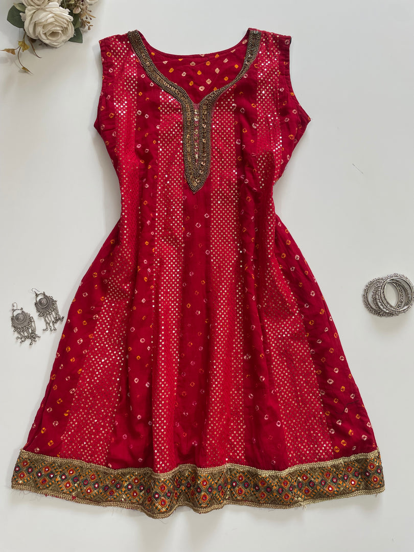 Embroidered Kurti-Bust 38