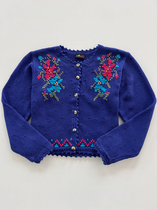 LizSport Embroidered Sweater-Bust 40
