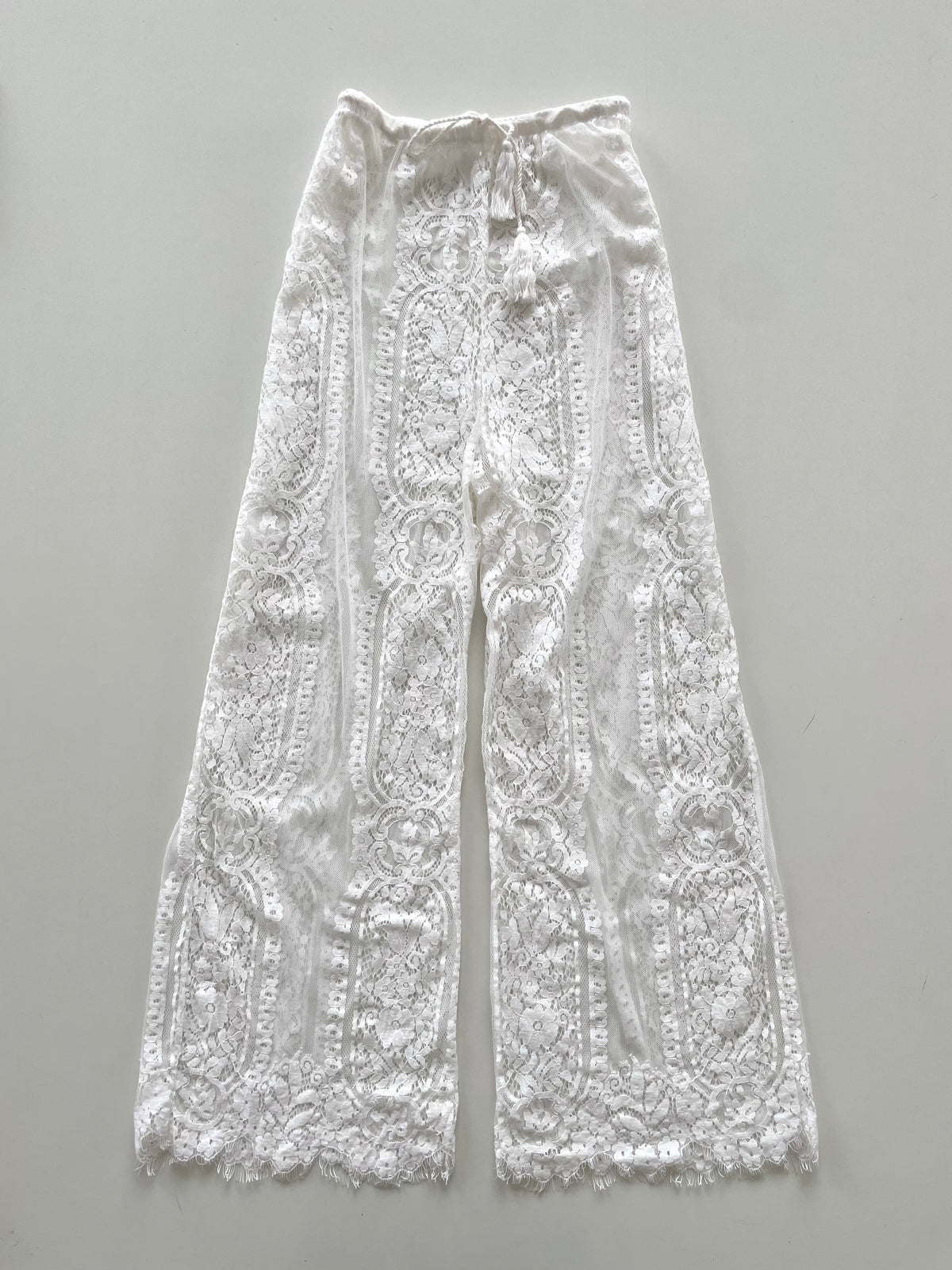 Lace Sheer Pants-Waist 30 to 34
