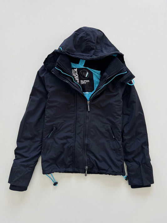 Super Dry Hooded Vintage Jacket-Bust 42