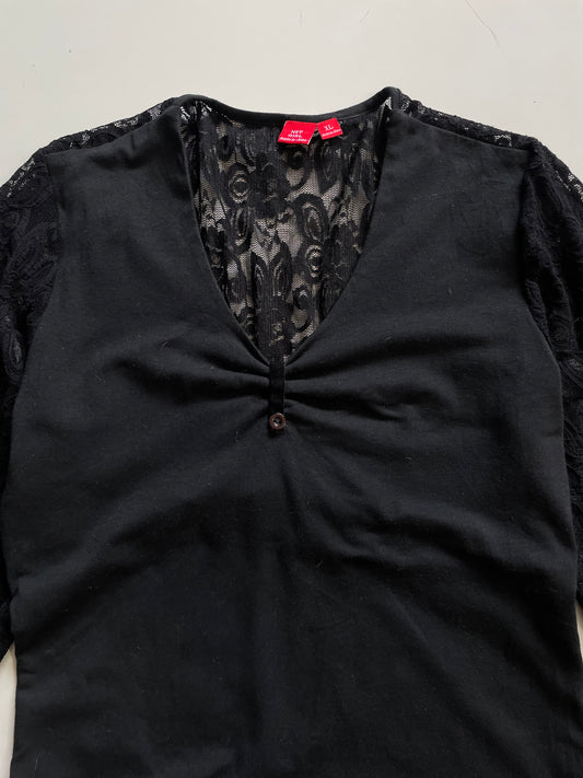 Net Girl Lace Top-Bust 34 to 36