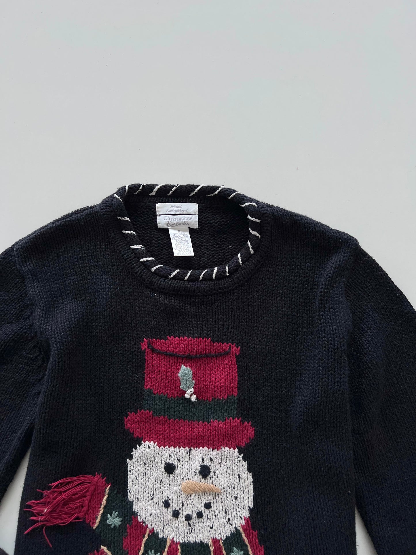 Christopher & Banks Christmas Sweater-Bust 38
